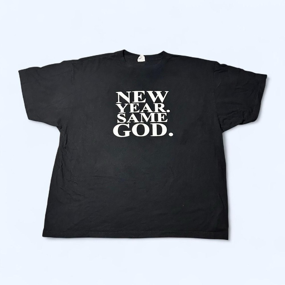 Grunge Black Baggy Graphic Tee!